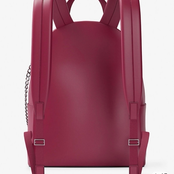 NWT Michael Kors Raspberry Medium Slater Backpack - Picture 10 of 11